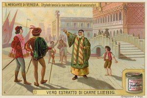 Shylock, Bassanio e Antonio de European School