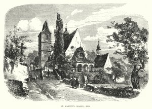 Capela de São Martinho, Zug (gravura) de European School