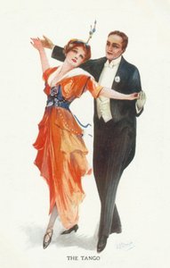Tango (litografia a cores) de European School