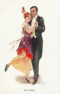 Tango (litografia a cores) de European School