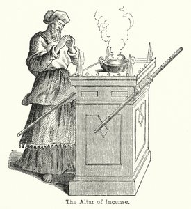 O Altar de Incenso (gravura) de European School