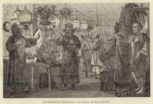 Os chineses na Califórnia - El vestuario del Royal-Theatre de European School