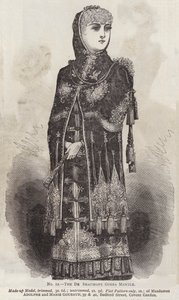 O manto de ópera De Beaumont (gravura) de European School