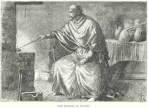 O refinador de prata (gravura) de European School