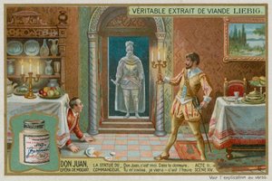 A estátua do Commendatore chega para jantar de European School
