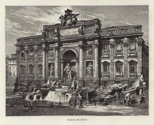 A, trevi, chafariz de European School