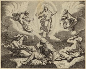 Transfiguração de Jesus Cristo (gravura) de European School