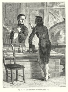 Um inventor desconhecido (gravura) de European School
