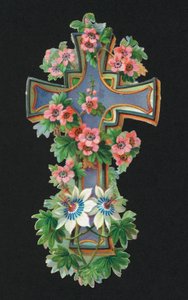 Sucata vitoriana: Santa Cruz (chromolitho) de European School