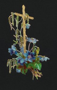 Sucata vitoriana: Santa Cruz (chromolitho) de European School