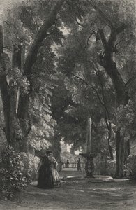 Villa Conti-Torlonia (gravura) de European School