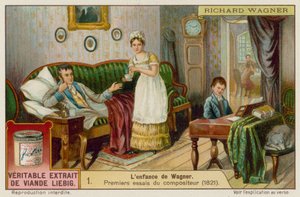Wagners infância e suas primeiras composições de European School