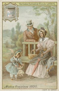 Mulheres em 1830 de European School
