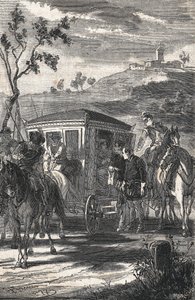 ilustração para El principe de los ingenios, Miguel de Cervantes Saavedra (O Príncipe de Wits, Miguel de Cervantes Saavedra) de Eusebio Planas