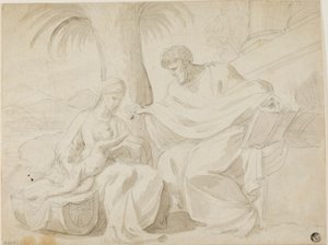 familia sagrada de Eustache Le Sueur