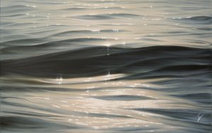 Into The Light, 2023 (óleo sobre tela) de Eva Volf