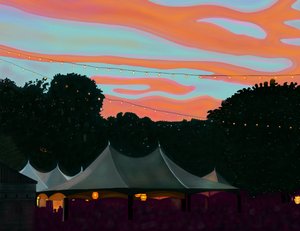 Bandshell prospect park (arte digital) de Evan Sklar