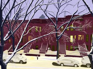 Primeira neve, primeira luz, 2025 (arte digital)