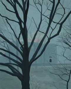 Parque Fog Prospekt, Brooklyn (arte digital) de Evan Sklar