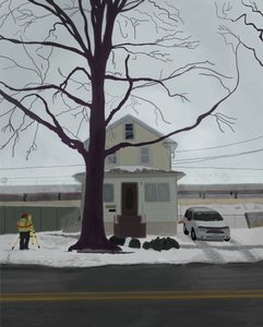 Jamaica, Queens (arte digital) de Evan Sklar