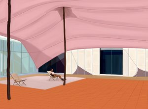 Fundação Miro, Barcelona, Espanha, 2025 (arte digital)