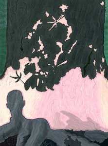 A minha sombra na árvore, Brooklyn (arte digital) de Evan Sklar