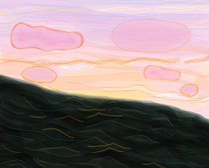 Oceano ao anoitecer de Evan Sklar