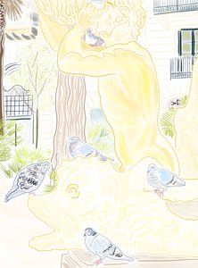 Triton, Barcelona, 2025 (arte digital) de Evan Sklar