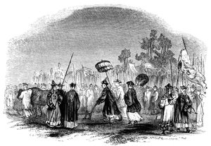 O festival anual da primavera, 1847