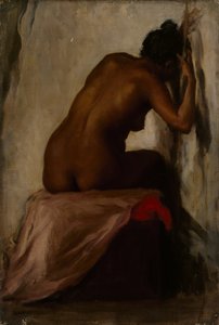Figura feminina sentada, c.1898 [LDUCS-5186]