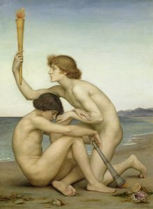 Fósforo e Hesperus, 1881 de Evelyn De Morgan