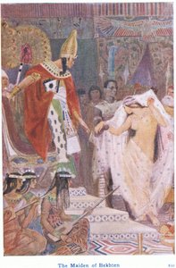 A donzela de Bekhten (cor litho) de Evelyn Paul