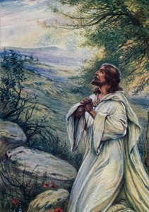 Jesus estava orando