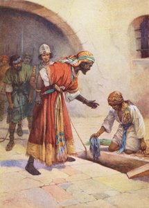 Resgate de Jeremias (litografia a cores)