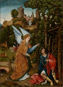 Cena da vida de São Roque, 1517.