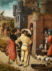 Cena da vida de São Roque, 1517.