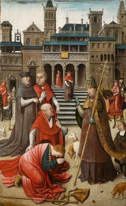 Cena da vida de São Roque, 1517.