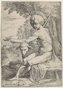 João Baptista no deserto de Everard Crynsz. van der Maes