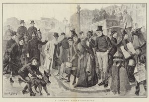Uma travessia de rua em Londres