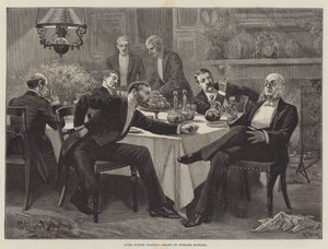 Depois do jantar política de Everard Hopkins