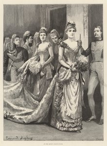 Na sala de estar da rainha de Everard Hopkins
