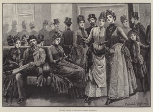 Primos do país na Exposição da Academia Real de Everard Hopkins
