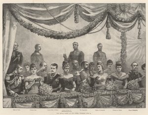 A festa real na ópera, terça-feira, 4 de julho