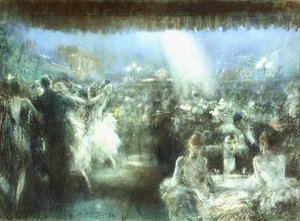 Café no terraço de Everett Shinn