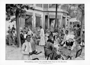 Café Javanês, Trocadero, Exposição Mundial de Paris, 1889, 1900.