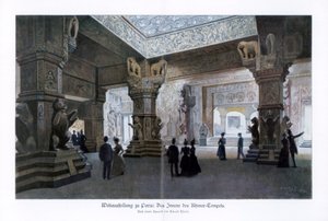 Templo Khmer, Exposição Mundial de Paris, 1889, 1900.