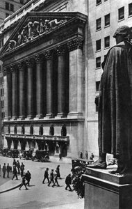 Bolsa de Nova York, Cidade de Nova York, EUA, c1930s