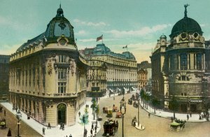 Aldwych e Gaiety Theatre, c1900s. de Eyre and Spottiswoode