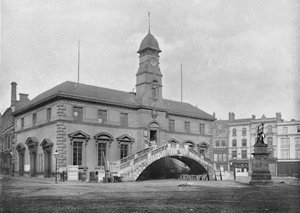 Troca de milho, Leicester, c1896