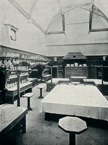 A cozinha real no Castelo de Windsor, c1899, 1901